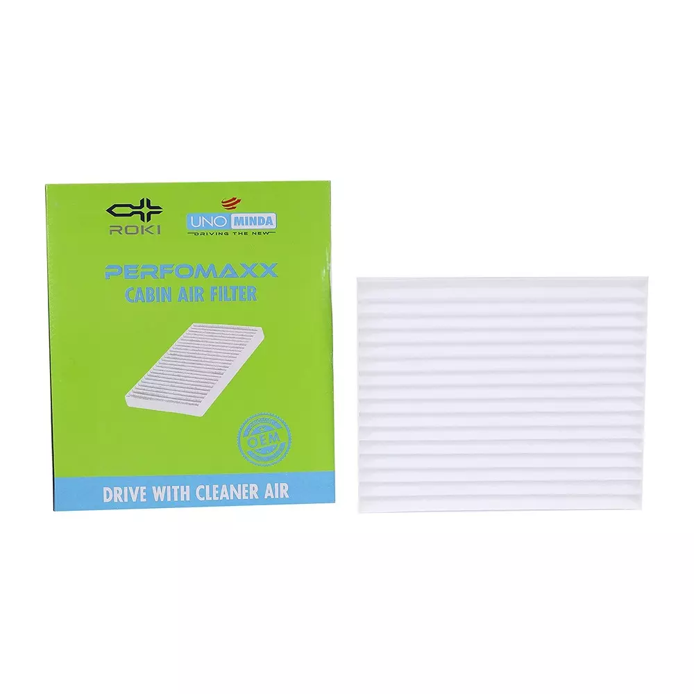 uno-minda-cabin-air-filter-plastic-synthetic-paper-body-white-color-for-kia-seltos-cf7053