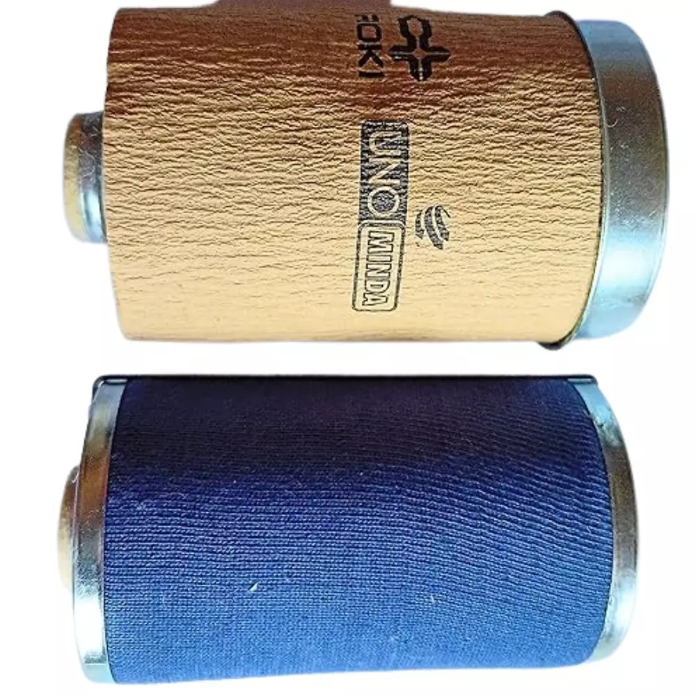 Uno Minda Diesel Filter Kit Metal, Cellulose Paper, Woven Synthetic Fabric Body Beige & Blue Color for Tata Indica, DFK6010