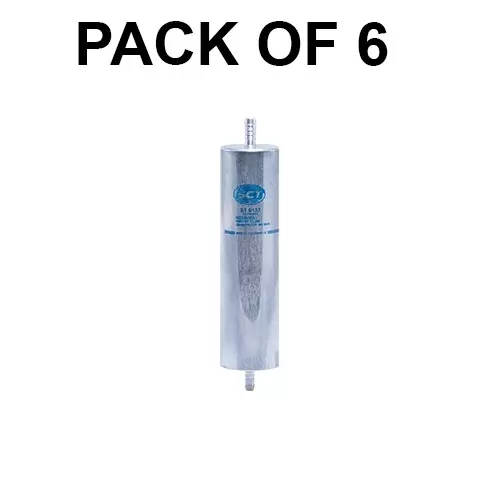 SCT Germany In-Line Fuel filter for Audi, Seat, ST6137 (Pack of 6)
