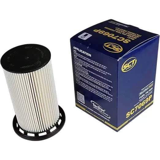 SCT Germany Insert Fuel filter for Audi, Seat, VW, SC7069P (Pack of 6)