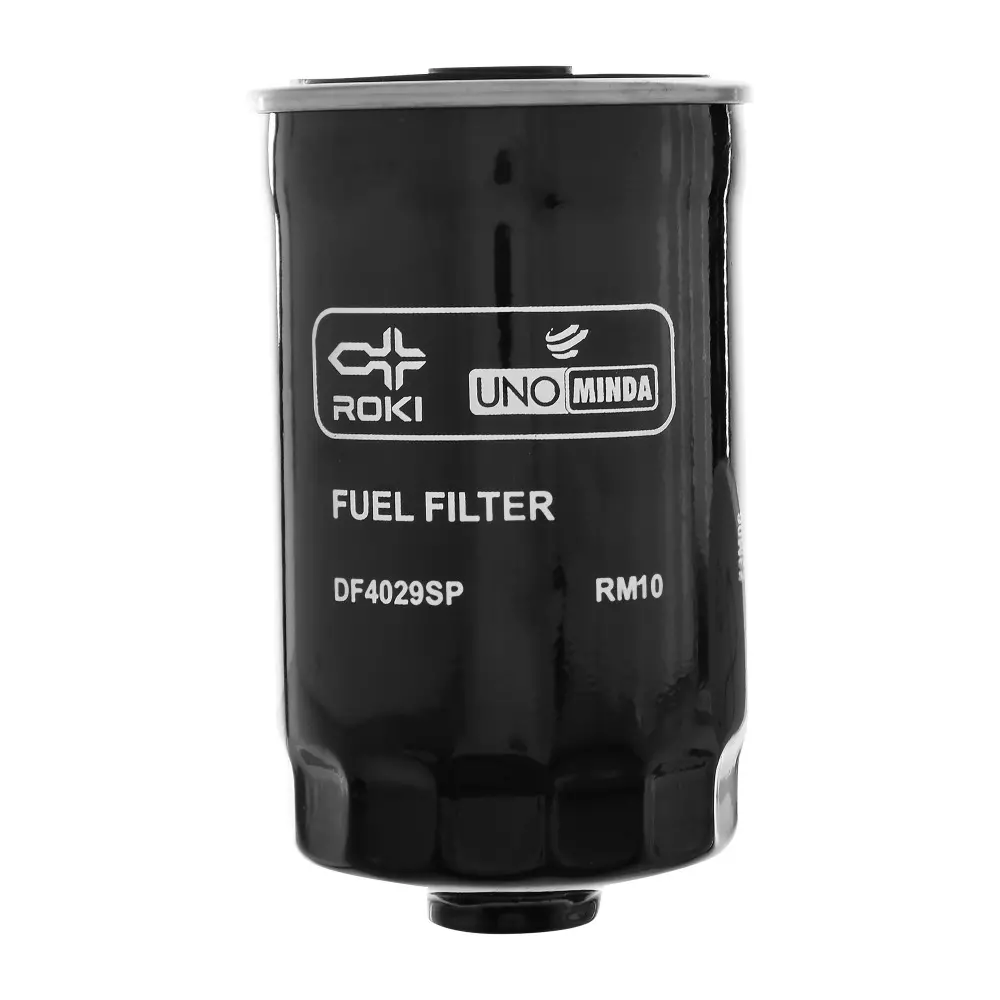 Uno Minda Fuel Filter Metal Body Black Color for Bharat Benz FWS, DF1132SP