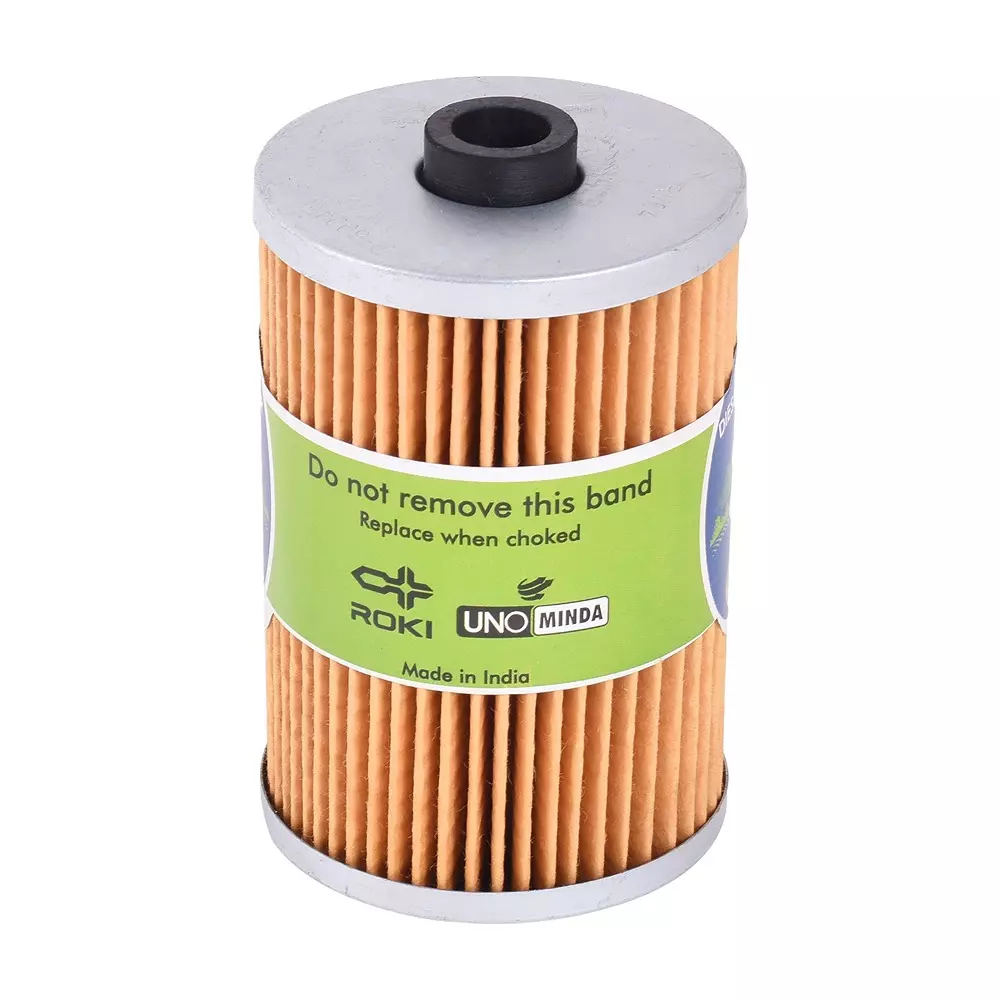 uno-minda-500-ml-diesel-fuel-filter-star-type-metal-synthetic-paper-body-silver-yellow-color-for-universal-tractors-df6004el