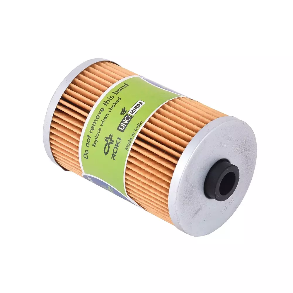 uno-minda-500-ml-diesel-fuel-filter-star-type-metal-synthetic-paper-body-silver-yellow-color-for-universal-tractors-df6004el