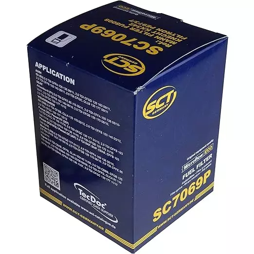 SCT Germany Insert Fuel filter for Audi, Seat, VW, SC7069P