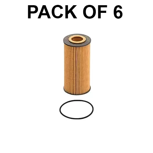 SCT Germany Insert Oil Filter for Audi, Porsche, Seat, Skoda, VW, SH4079P (Pack of 6)