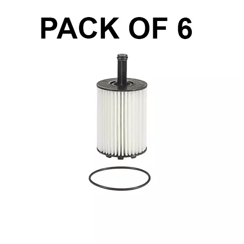 SCT Germany Insert Oil Filter for Audi, Ford, Dodge Caliber, Jeep, Seat, Skoda, VW, SH4771L (Pack of 6)