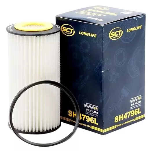 SCT Germany Insert Oil Filter for Audi, Cabriolet, Ford, Volvo, VW, SH4796L (Pack of 6)