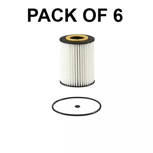 SCT Germany Insert Oil Filter for Chrysler, Jeep, Mercedes-Benz, SH4045L (Pack of 6)