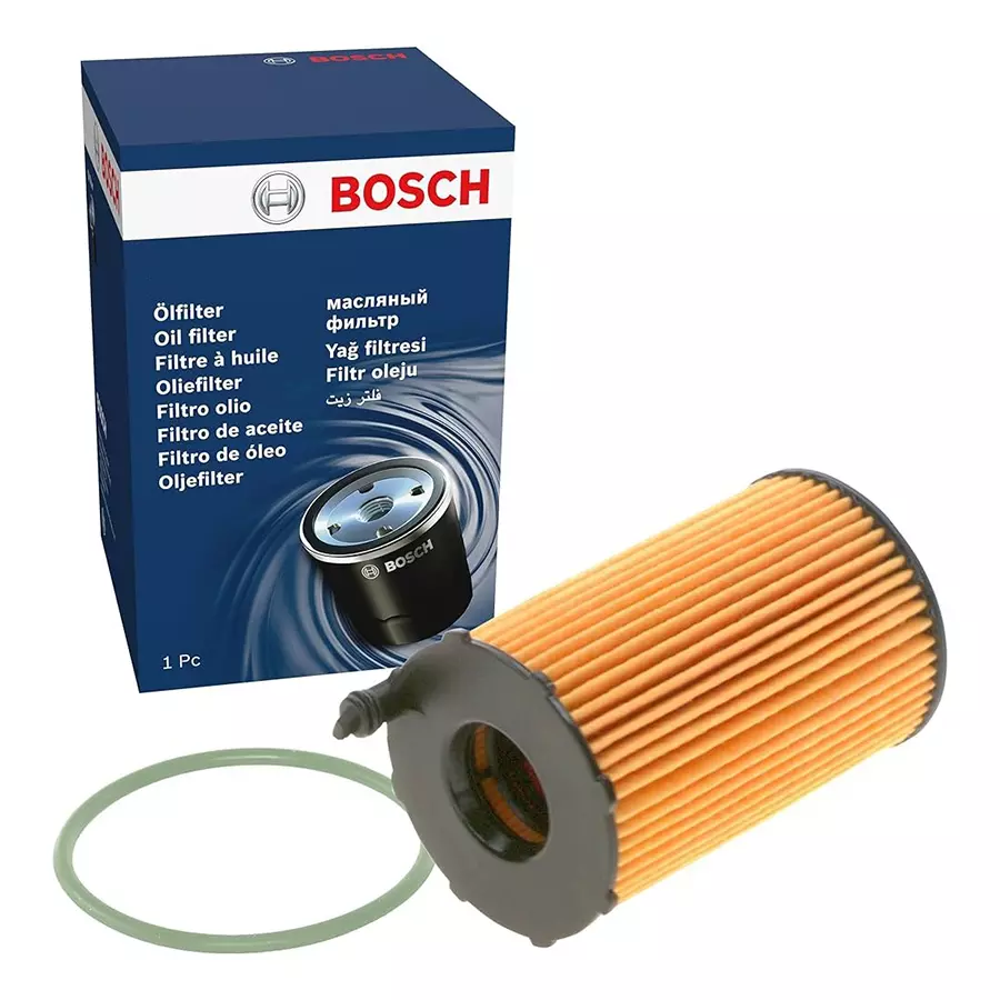 Bosch Oil Filter Insert for Audi A2 1.2 TDI, 1.4 TDI, A3 1.9 TDI, 2.0 TDI, 3.2, A4 2.0 TDI, 1457429192HET