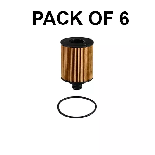 SCT Germany Insert Oil Filter for Alfa Rome, Opel Meriva, , SH4797P (Pack of 6)