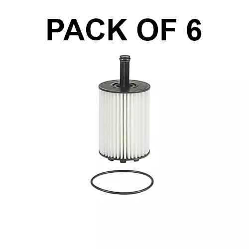 SCT Germany Insert Oil Filter for Audi, Ford, Dodge Caliber, Jeep, Seat, Skoda, VW, SH4790P (Pack of 6)