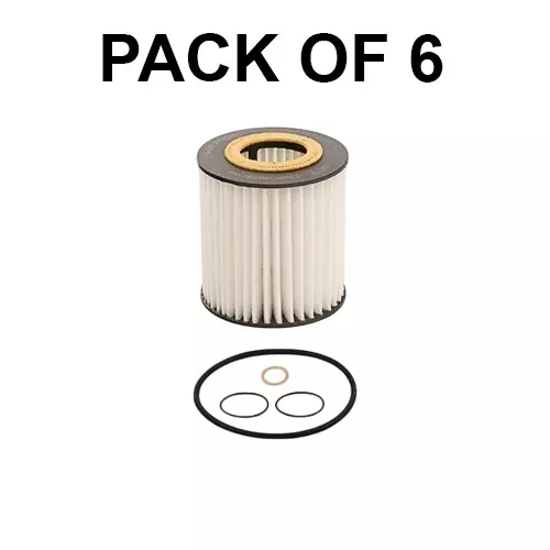 SCT Germany Insert Oil Filter for BMW, SH4792L (Pack of 6)
