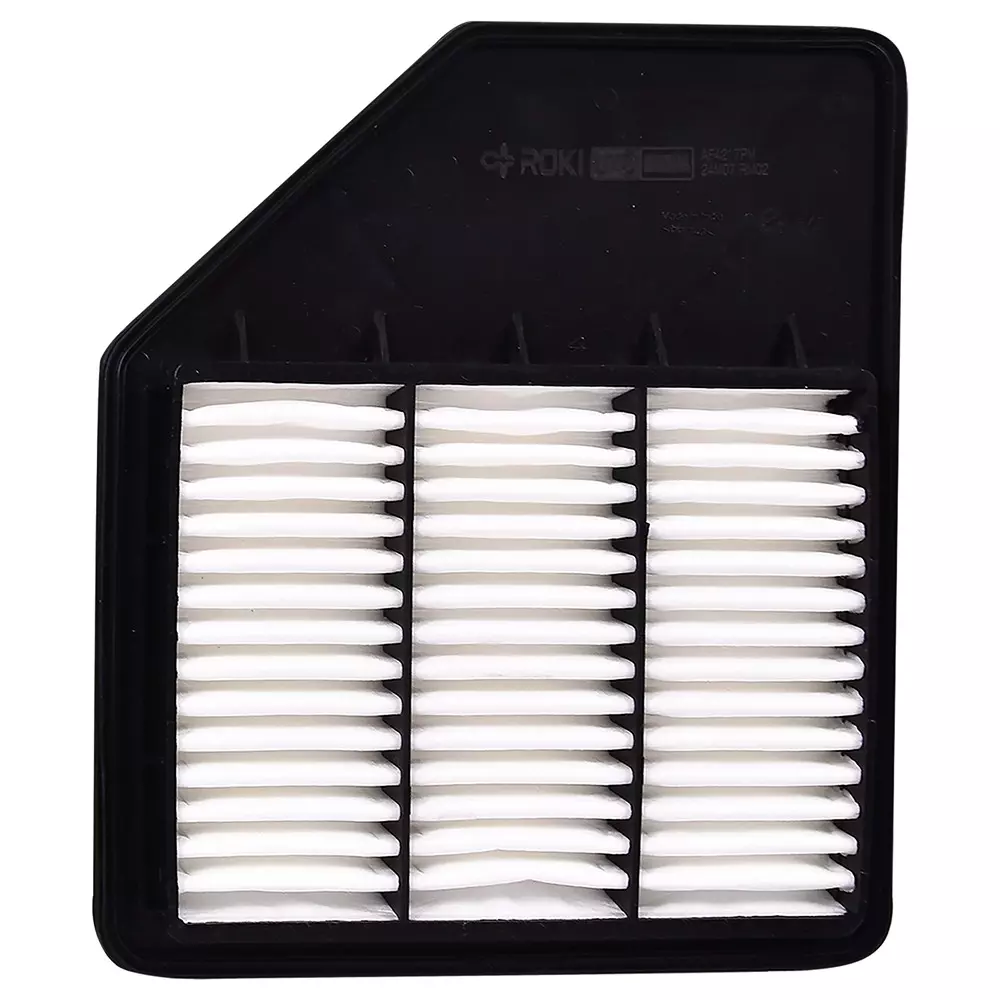 Uno Minda Engine Air Filter Plastic & Synthetic Paper Body Black & White Color for Maruti Suzuki Celerio 2nd Gen (Petrol), AF4217PM
