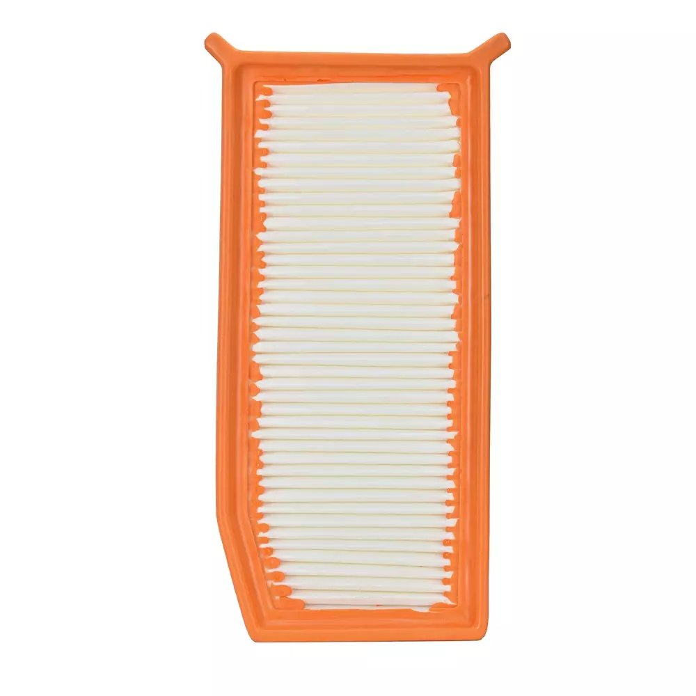 Uno Minda Engine Air Filter Plastic & Synthetic Paper Body Yellow & White Color for Renault Duster Lodgy (Diesel), AF4154PU