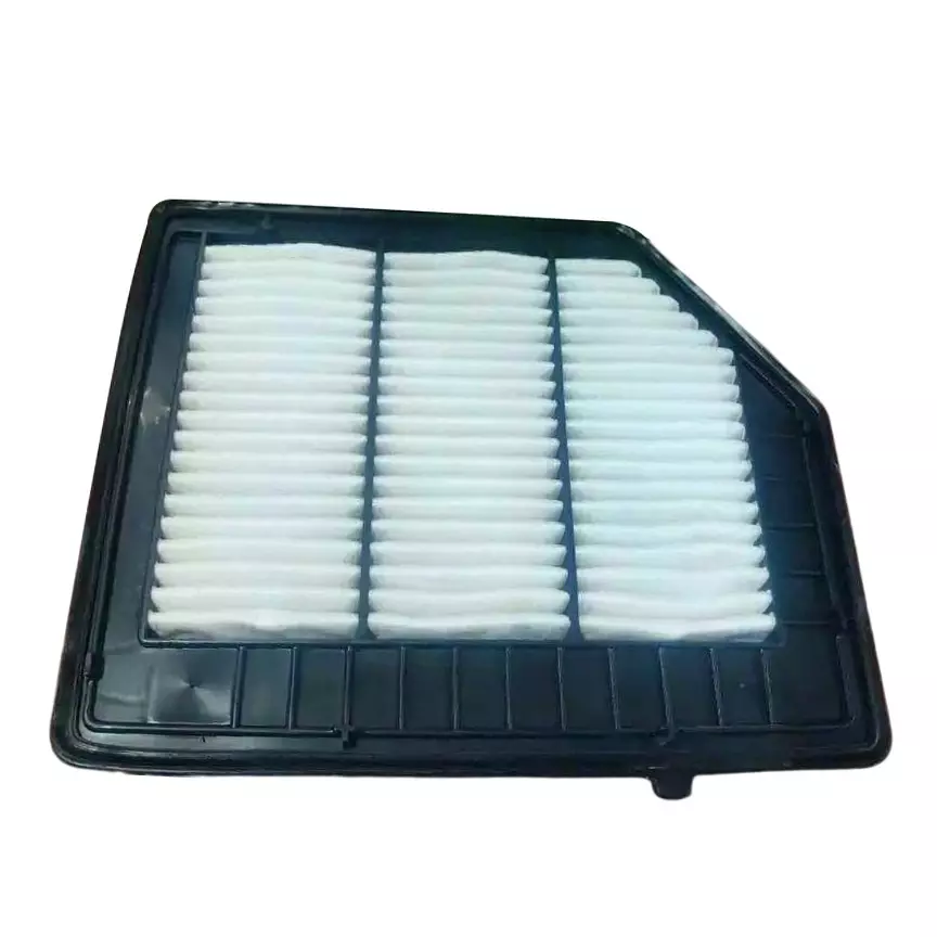 Uno Minda Air Filter Plastic & Synthetic Paper Body Black & White Color for Maruti Suzuki Swift 4th Gen, AF4197PM
