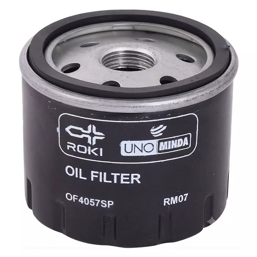 Uno Minda Lubrication Oil Filter Metal Body Black Color for Toyota Etios, Liva, Cross (Petrol), OF4057SP