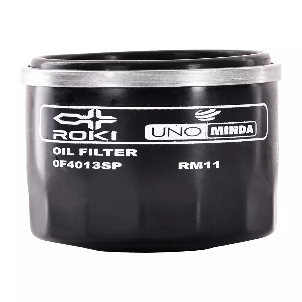 Uno Minda Lubrication Oil Filter Metal Body Black Color for Maruti Suzuki Swift, Dzire, Ritz, Zen, Estilo, OF4013SP