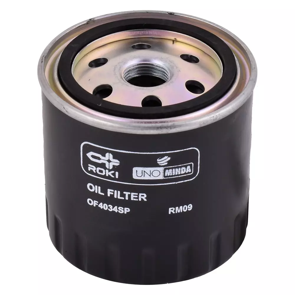 Uno Minda Lubrication Oil Filter Metal Body Black Color for Tata Indica, OF4034SP
