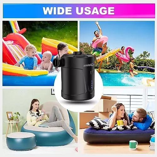 amicicare-mini-air-pump-rechargeable-type-c-inflator-deflator-with-3-nozzles-attachments-5200-mah-portable-1xinflt-air-pump