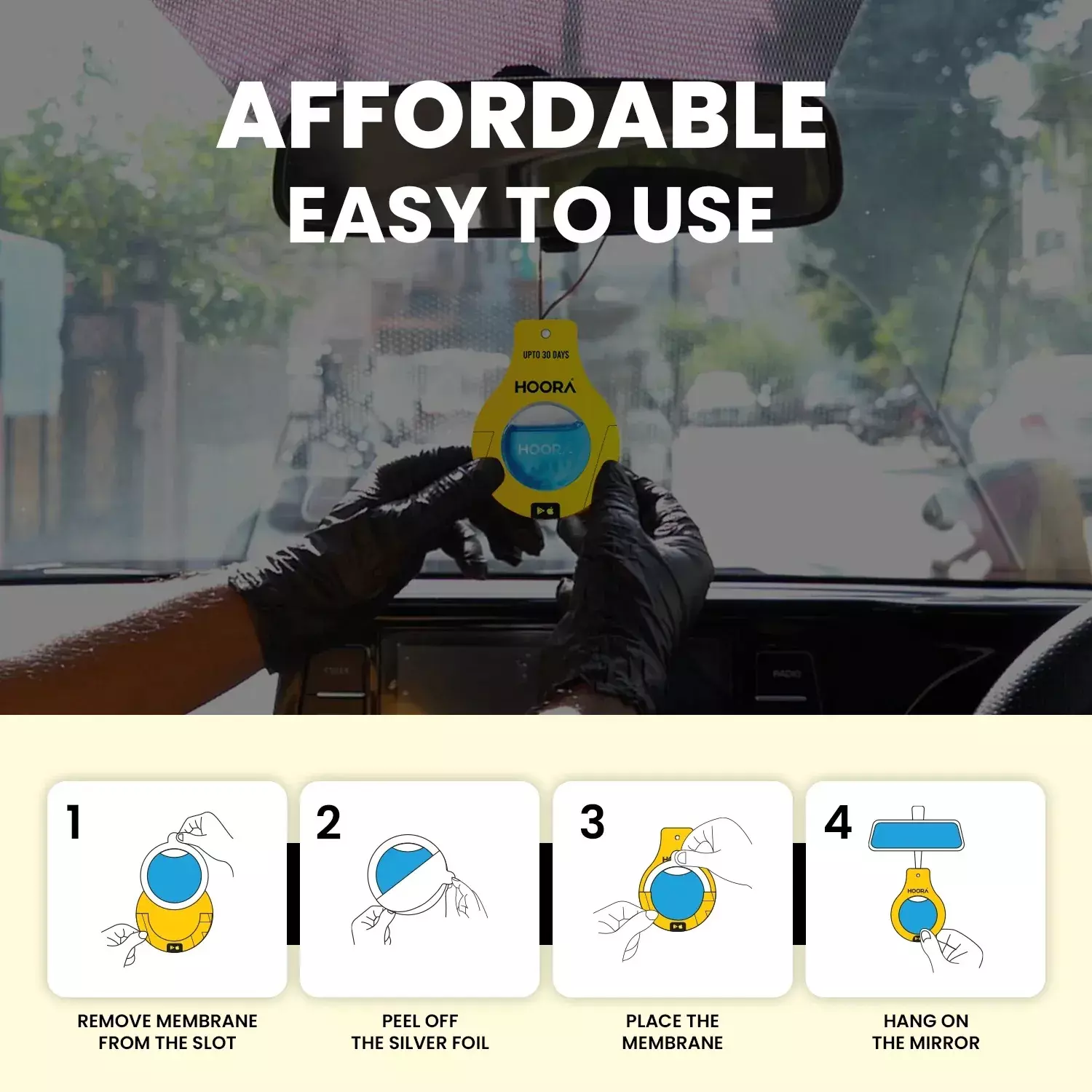 hoora-120-g-car-air-freshener-concentrated-perfume-oil-gel-with-odor-neutralizing-active-agents-cool-aqua-pack-of-3
