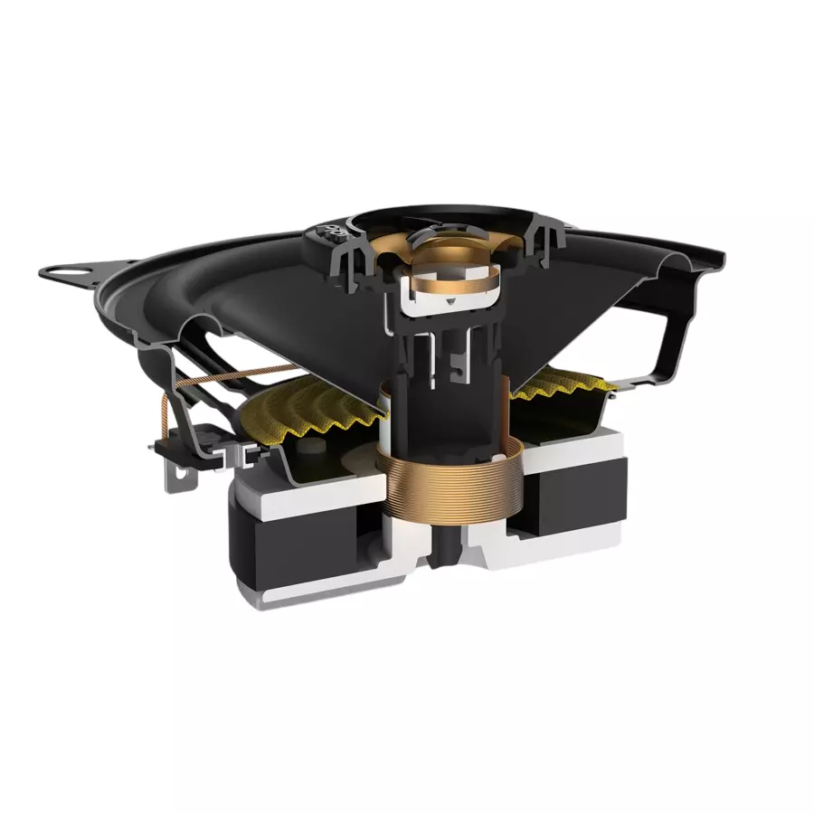 PIONEER Car Speaker 10 cm Size 230 W Max. Power Copper Coil Neodymium Magnet 2-Way Coaxial, TS-A1081F
