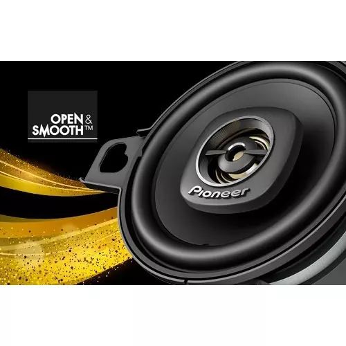 PIONEER Car Speaker 7 cm Size 450 W Max. Power Copper Coil Neodymium Magnet 2-Way Coaxial, TS-A709
