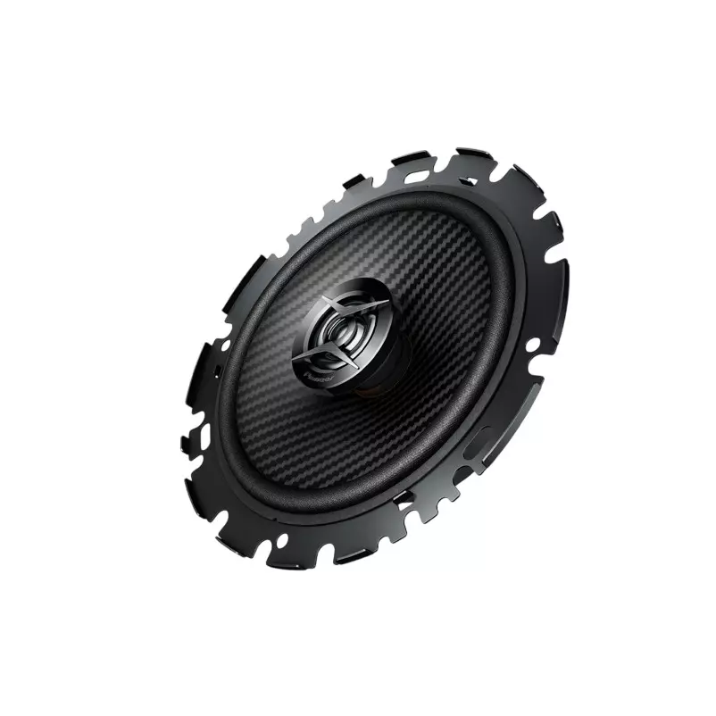 PIONEER High-Resolution Speaker 16 cm Size 260 W Max. Power Copper Coil Strontium Magnet 2-Way Component, TS-H650F-JM