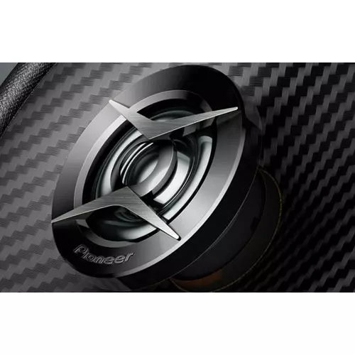 PIONEER High-Resolution Speaker 16 cm Size 260 W Max. Power Copper Coil Strontium Magnet 2-Way Component, TS-H650F-JM