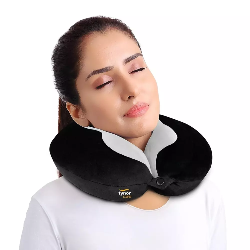 tynor-travel-pillow-elite-series-universal-size-black-color-90107
