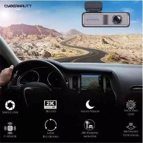 Cybernautt Wifi Dash Camera 2 K 128 GB 160° Wide Angle 2 Amp, X410