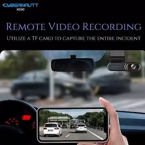 Cybernautt Type C Interface Dashboard Camera 256 GB 125° Wide Angle 4G 3 MP , XD30