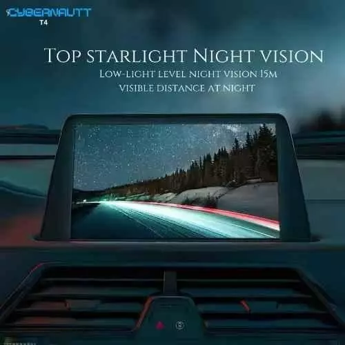 Cybernautt Reverse Parking Camera with Night Vision 1080 P 64 GB Memory 170° Wide Angle 5 W, T4