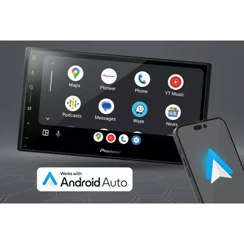 PIONEER Multimedia Receiver 17.3 cm (6.8 inch) WVGA Capacitive Touchscreen, DMH-A5650BT