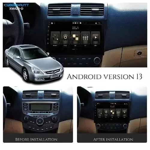 Cybernautt FHD Car Stereo 64 GB Rom 4 GB Ram Dual USB 2 K Resolution 25.6 cm (10.1 Inch), XMA20-D