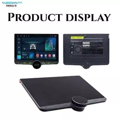 Cybernautt HD Car Music System 64 GB Rom 4 GB Ram Dual USB 2 K Res. 29.2 cm (11.5 Inch), XMA11-D