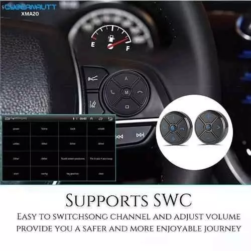 Cybernautt FHD Car Stereo 64 GB Rom 4 GB Ram Dual USB 2 K Resolution 25.6 cm (10.1 Inch), XMA20