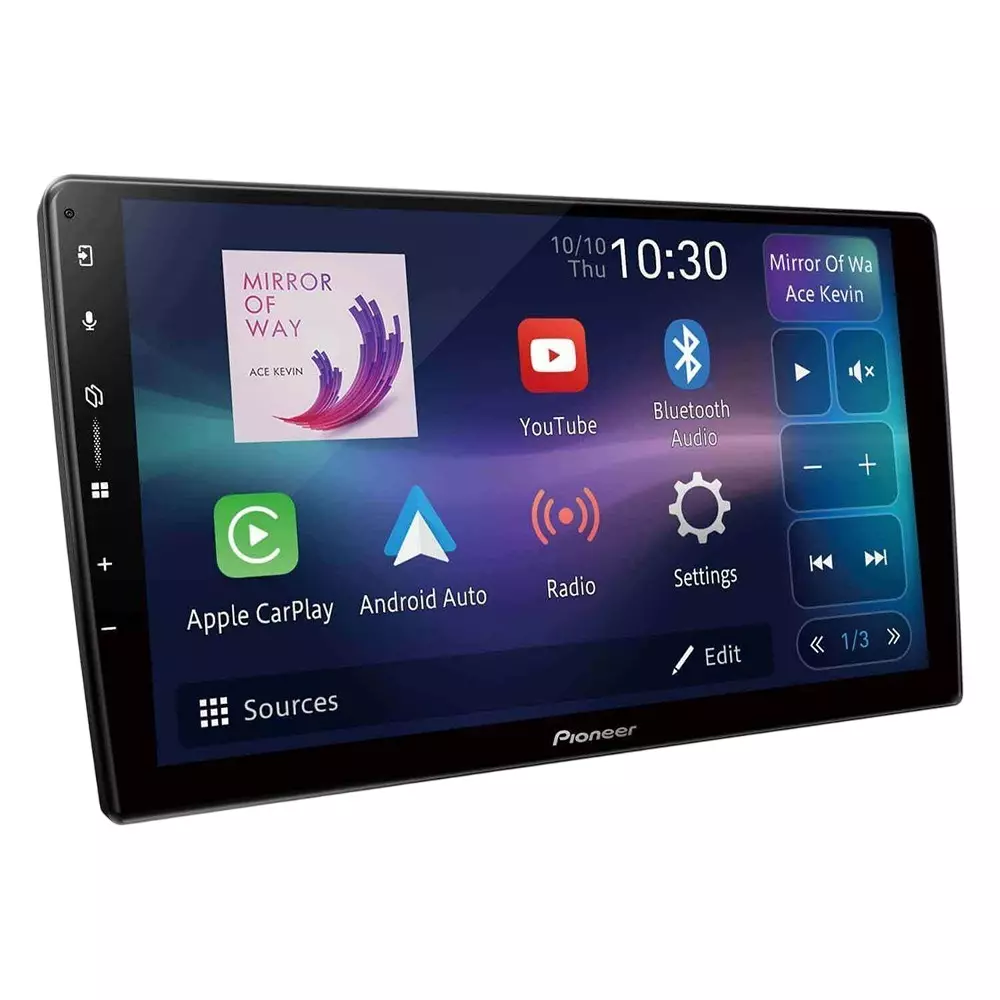 PIONEER Multimedia Receiver 22.86 (9 inch) WVGA Capacitive Touchscreen, DMH-AP6650BT