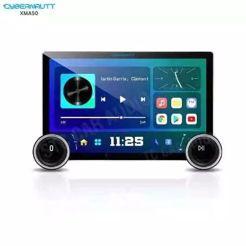 Cybernautt HD Car Stereo 64 GB Rom 4 GB Ram Dual USB 2 K Resolution 25.6 cm (10.1 Inch), XMA50-D