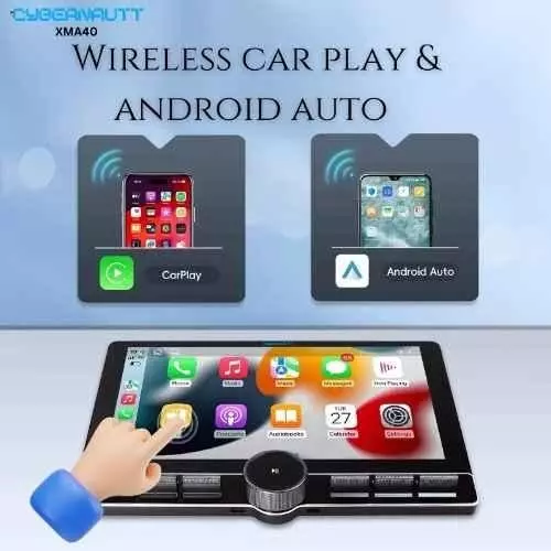 Cybernautt HD Car Stereo 64 GB Rom 4 GB Ram Dual USB 2 K Resolution 25.6 cm (10.1 Inch), XMA40