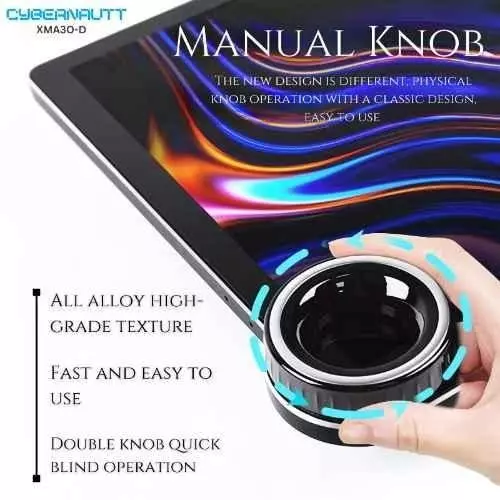 Cybernautt Car Stereo 64 GB Rom 4 GB Ram Dual USB 2 K Resolution 31.2 cm (12.3 Inch), XMA30-D