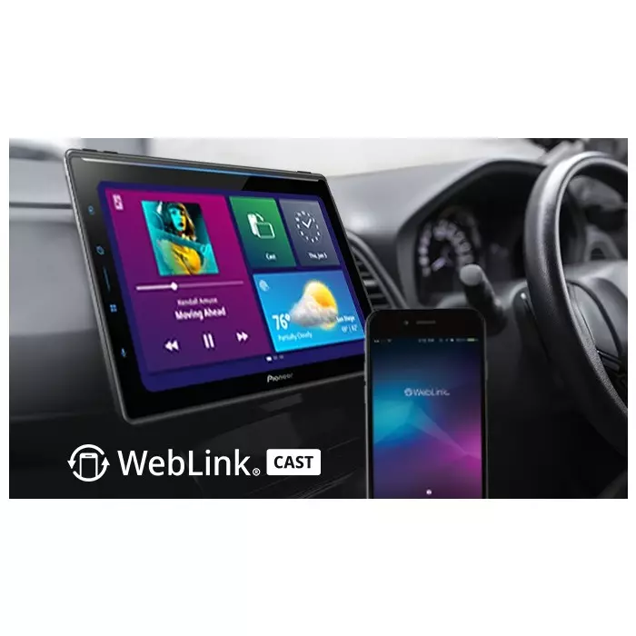 PIONEER Multimedia AV Receiver 25.65 cm (10.1 inch) HD Capacitive Touchscreen, DMH-ZF9650BT