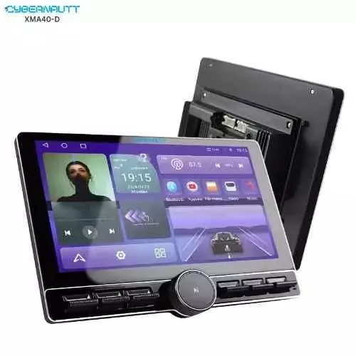 Cybernautt HD Car Stereo 64 GB Rom 4 GB Ram Dual USB 2 K Resolution 25.6 cm (10.1 Inch), XMA40-D