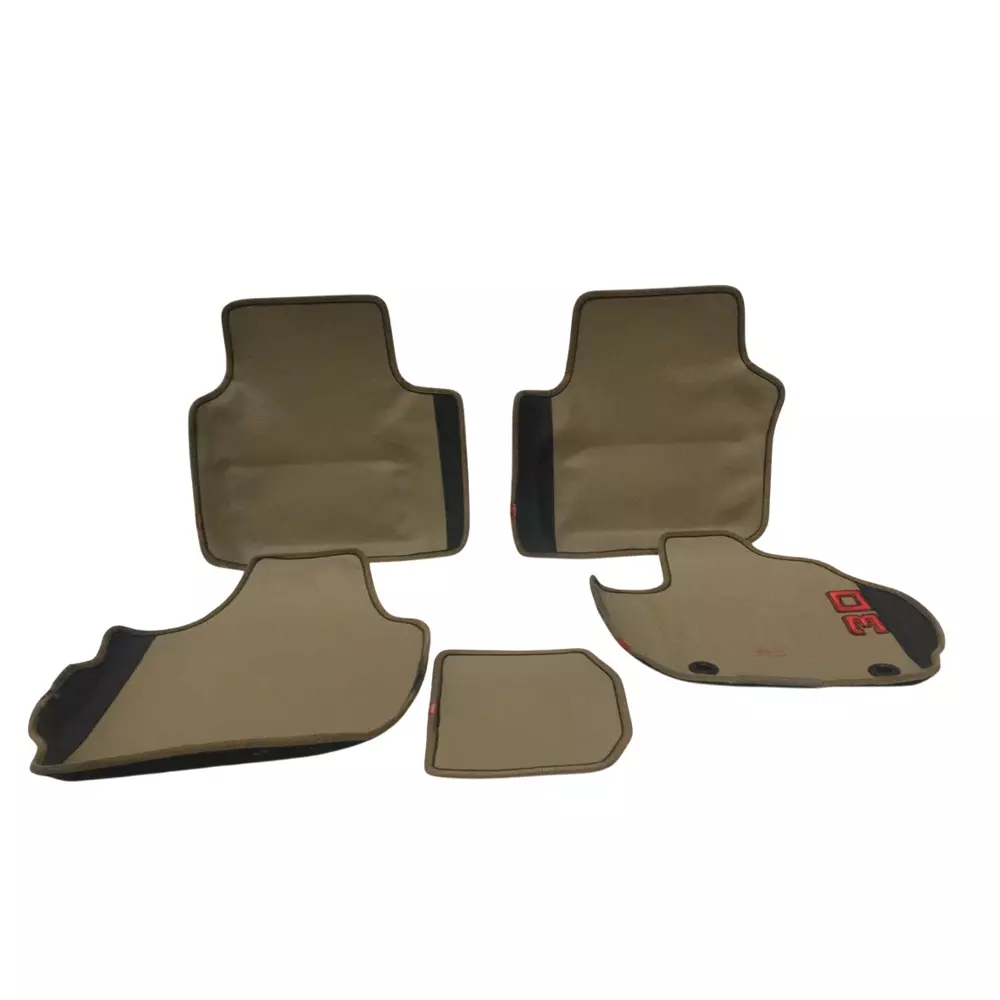 Elegant Cord Beige Carpet Car Mat For Honda City (2014-2016)