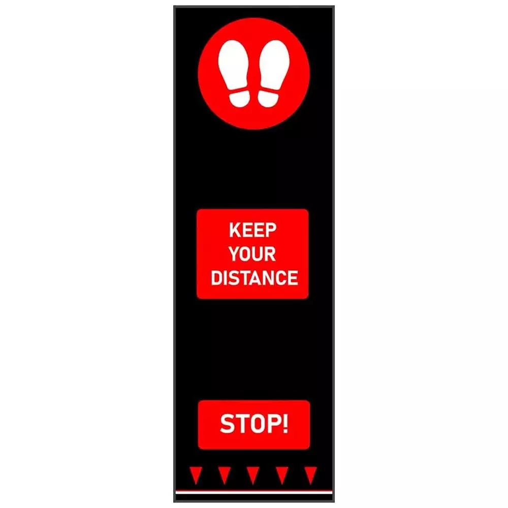 Coba Europe Social Distancing Floor Mat, SDM010002
