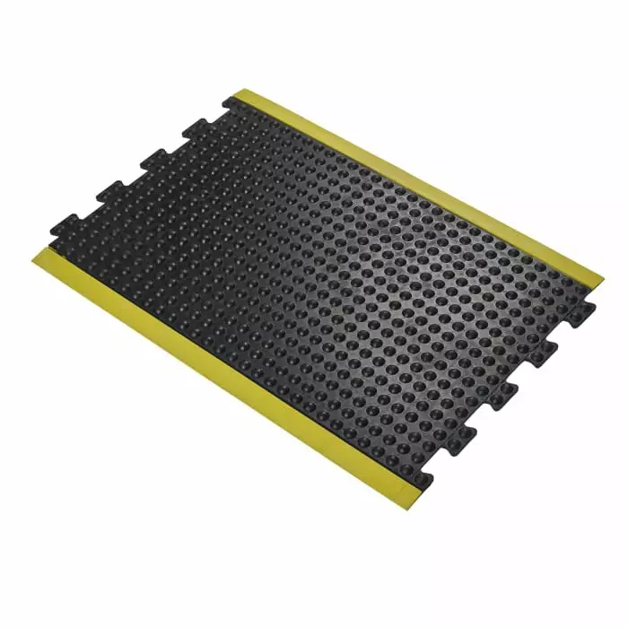 Coba Europe Bubblemat Safety Natural Rubber Anti-Fatigue Mat 0.9 mx1.2 mx14 mm, BF010706
