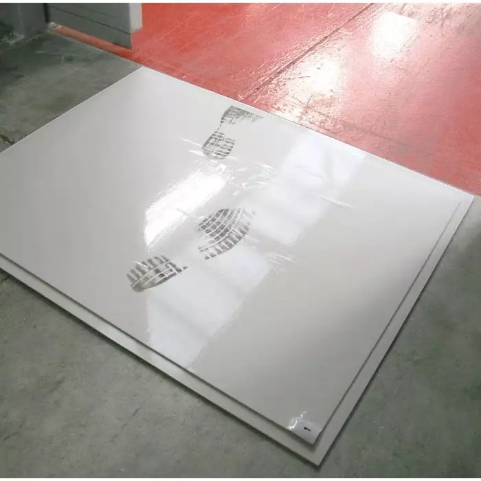 Coba Europe Clean-Step Entrance Mat Smooth Indoor Use White 0.8m 0.6m 6.5 mm, WC000011