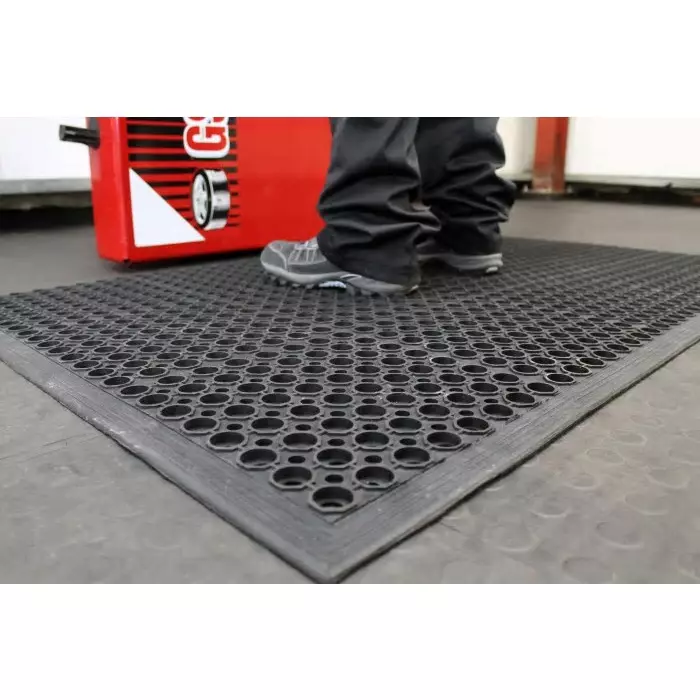Coba Europe Rampmat Rubber Anti-Fatigue Mat 0.8 mx1.2 mx12 mm, RP010002