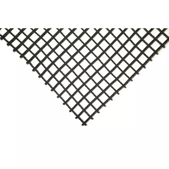 Coba Europe Black Anti-Slip PVC Floor Mat Cross Ribbed Finish 5mx0.6mx12 mm, CS010605