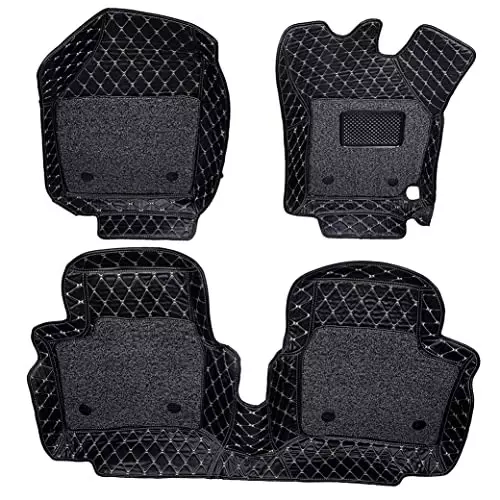 Auto Pearl 7D Car Floor Mat Compatible For Maruti Suzuki Swift (Set of 3)