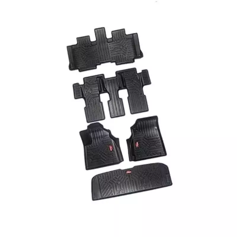 PRUVU 3D Car Floor Mats For Toyota Innova Hycross (Automatic) 2023-Till Date, PRU-TFM 028 (Set of 5 Pcs)